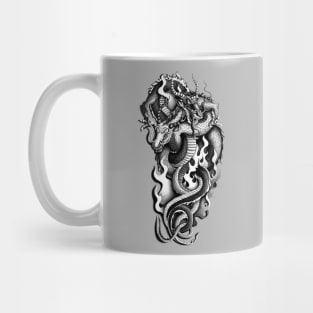 Two dragons, Yin Yang Mug